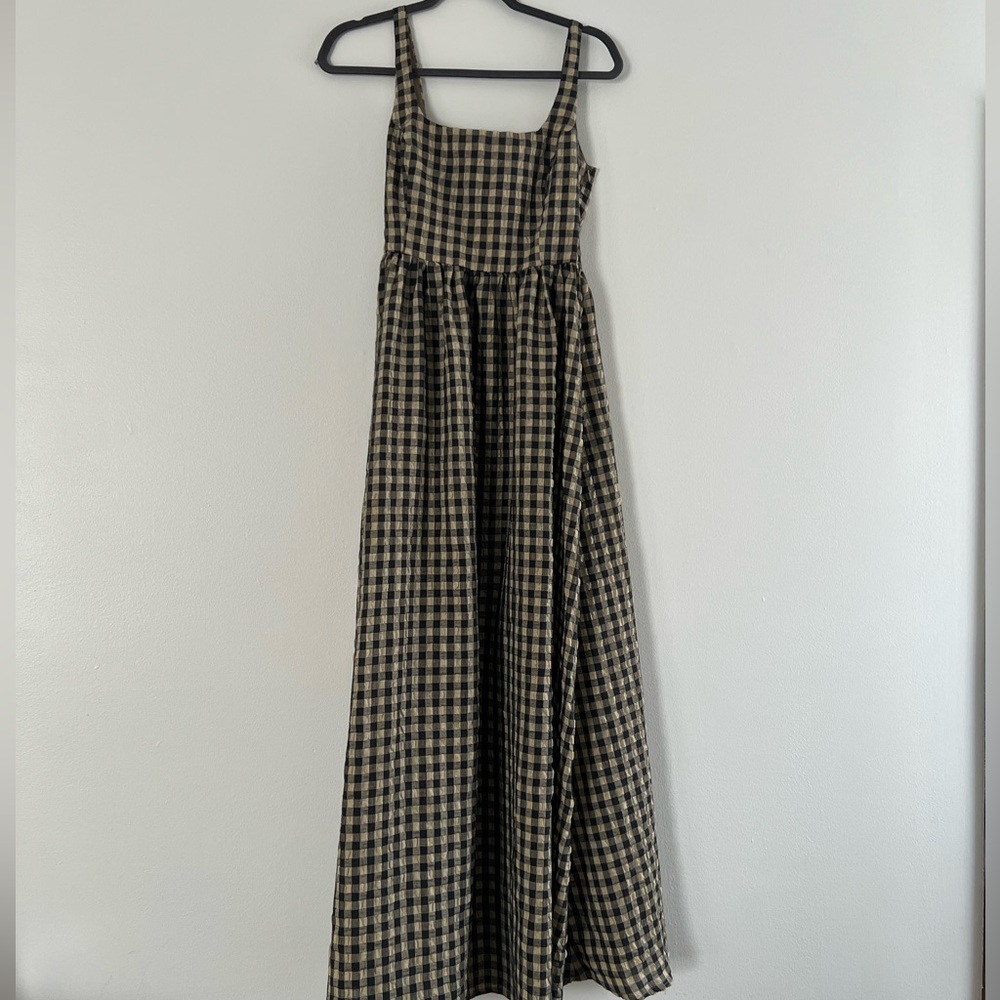 Princess Polly Cartmel Check Maxi Dress
